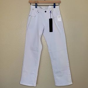Jag cropped white jeans *new*